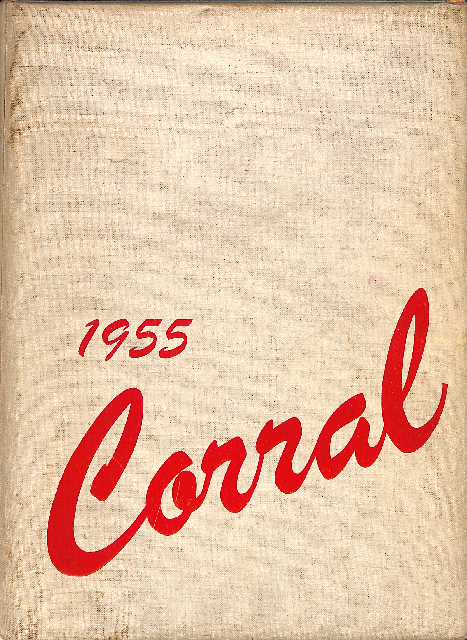1955 BHS Yearbook