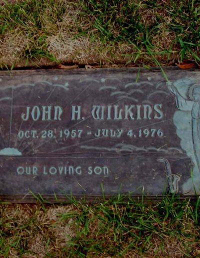 John's Grave Stone in West Dundee