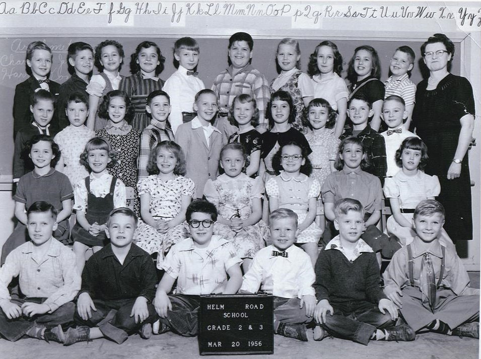 Helm Road School 1956