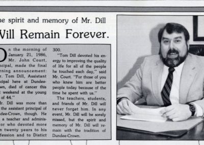 In Memory of Tom Dill